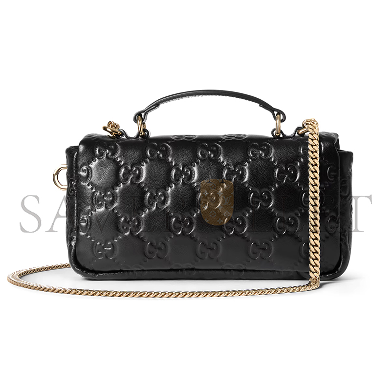 G*u*i gg milano small top handle bag 806017 (21*12.5*6cm)